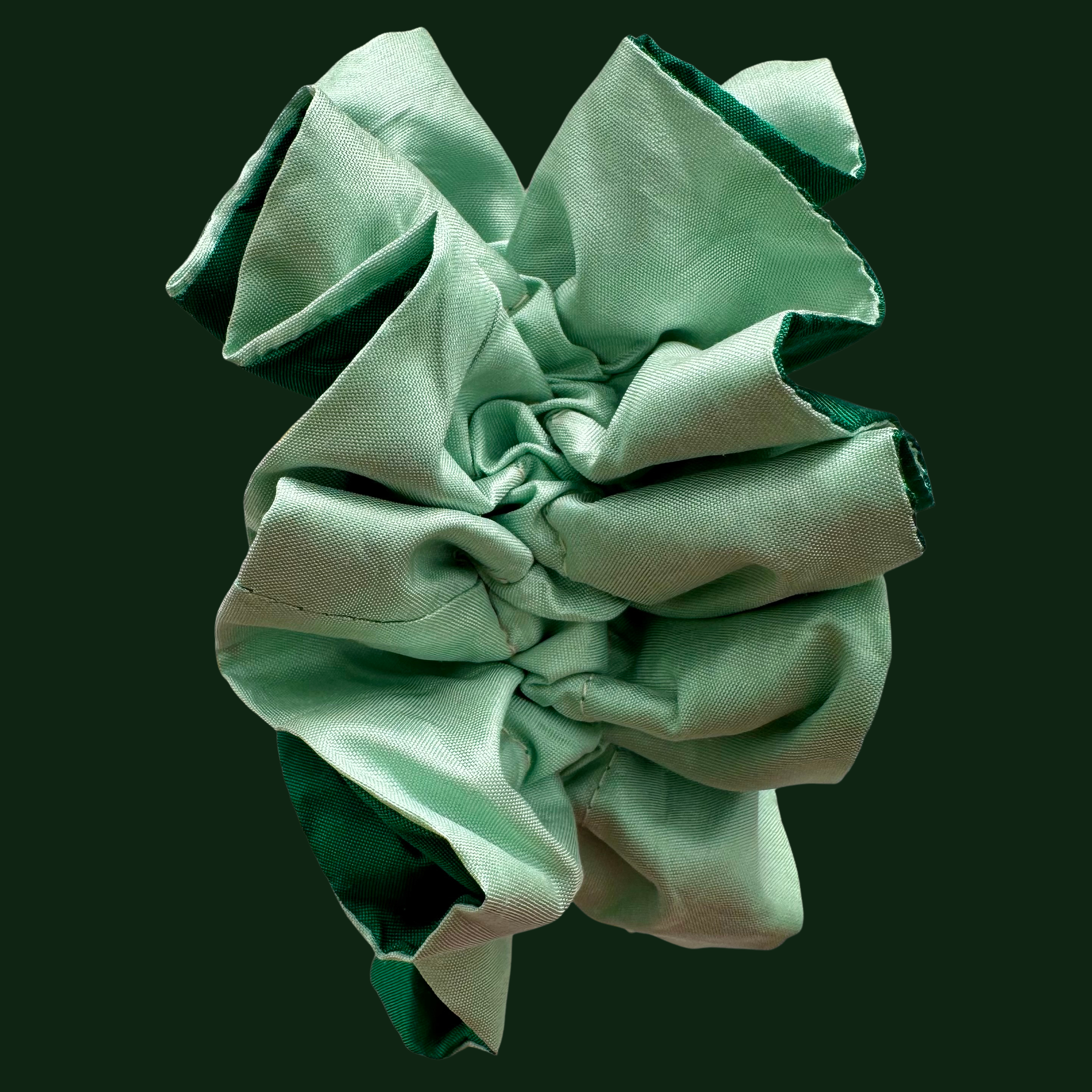 Silk Bloom Scrunchie- Abigail