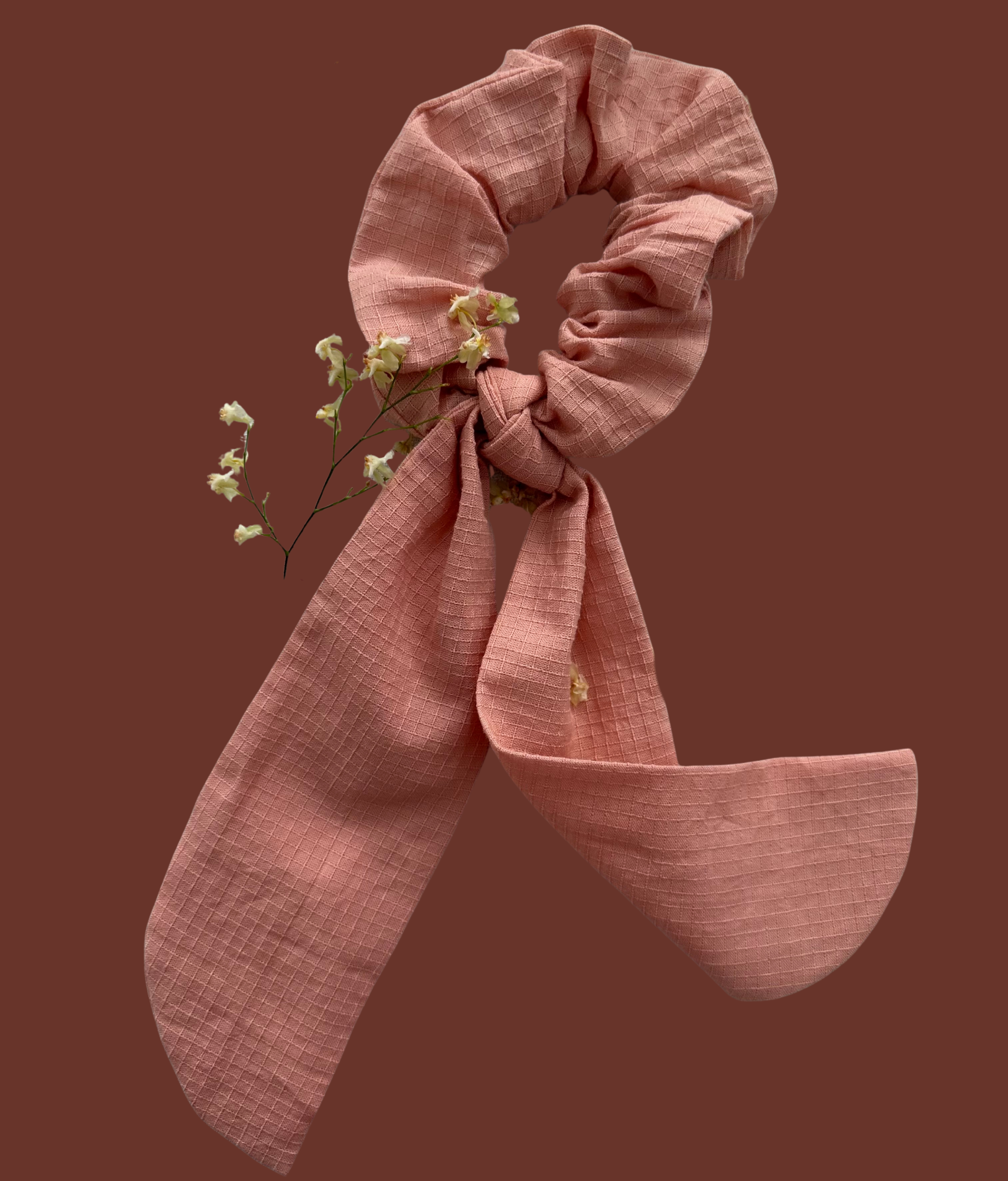 Bow Scrunchie- Anna