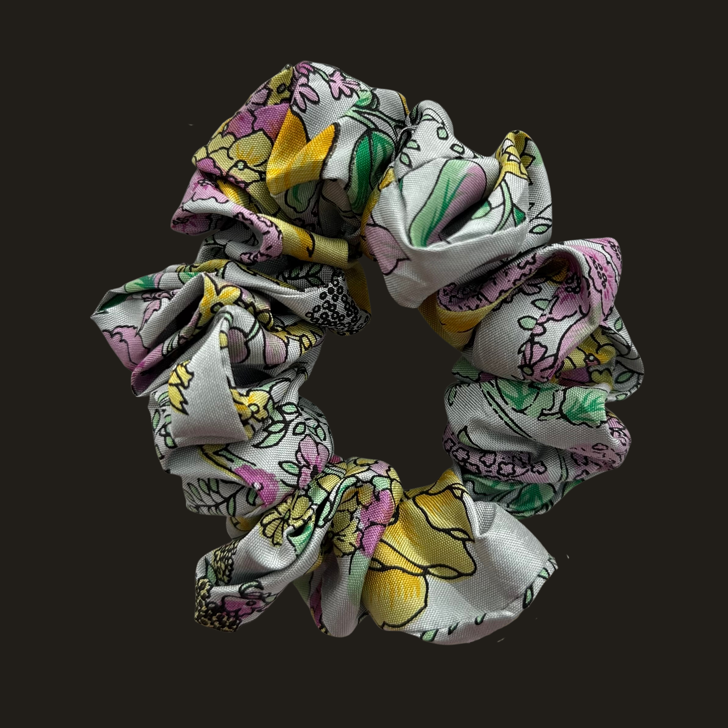 Silk Classic Scrunchie- Claudia