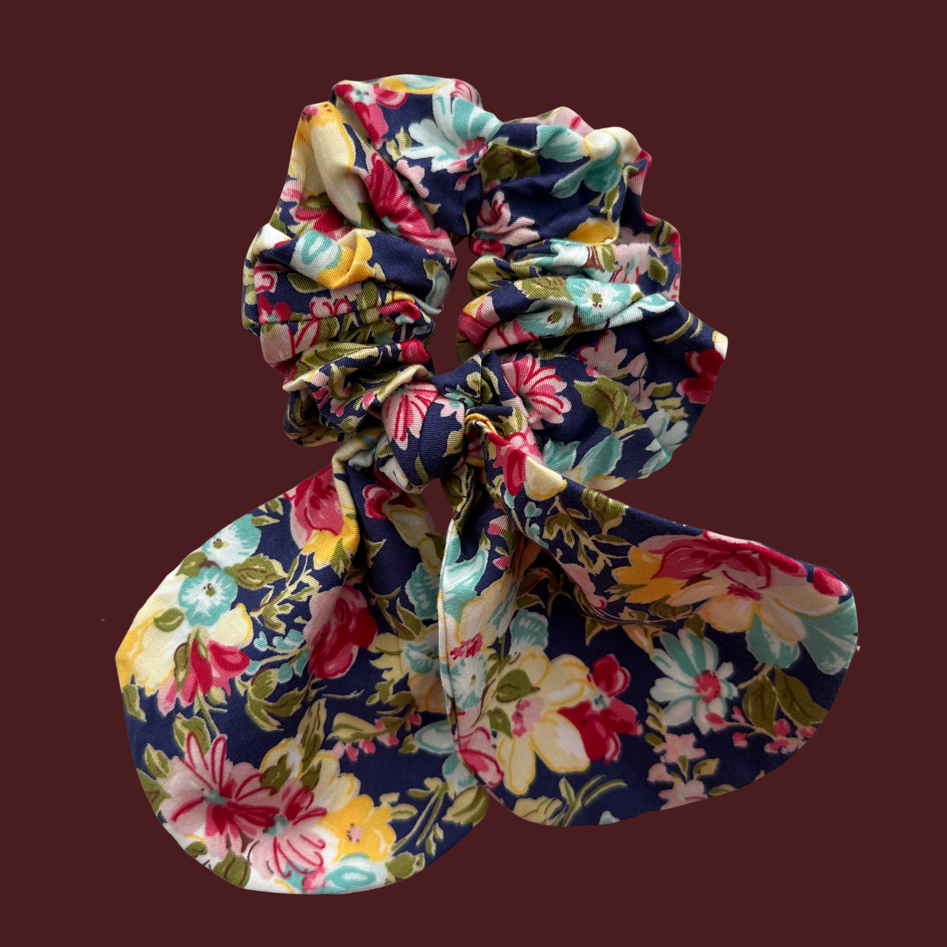 Petite Bow Scrunchie- Noemi