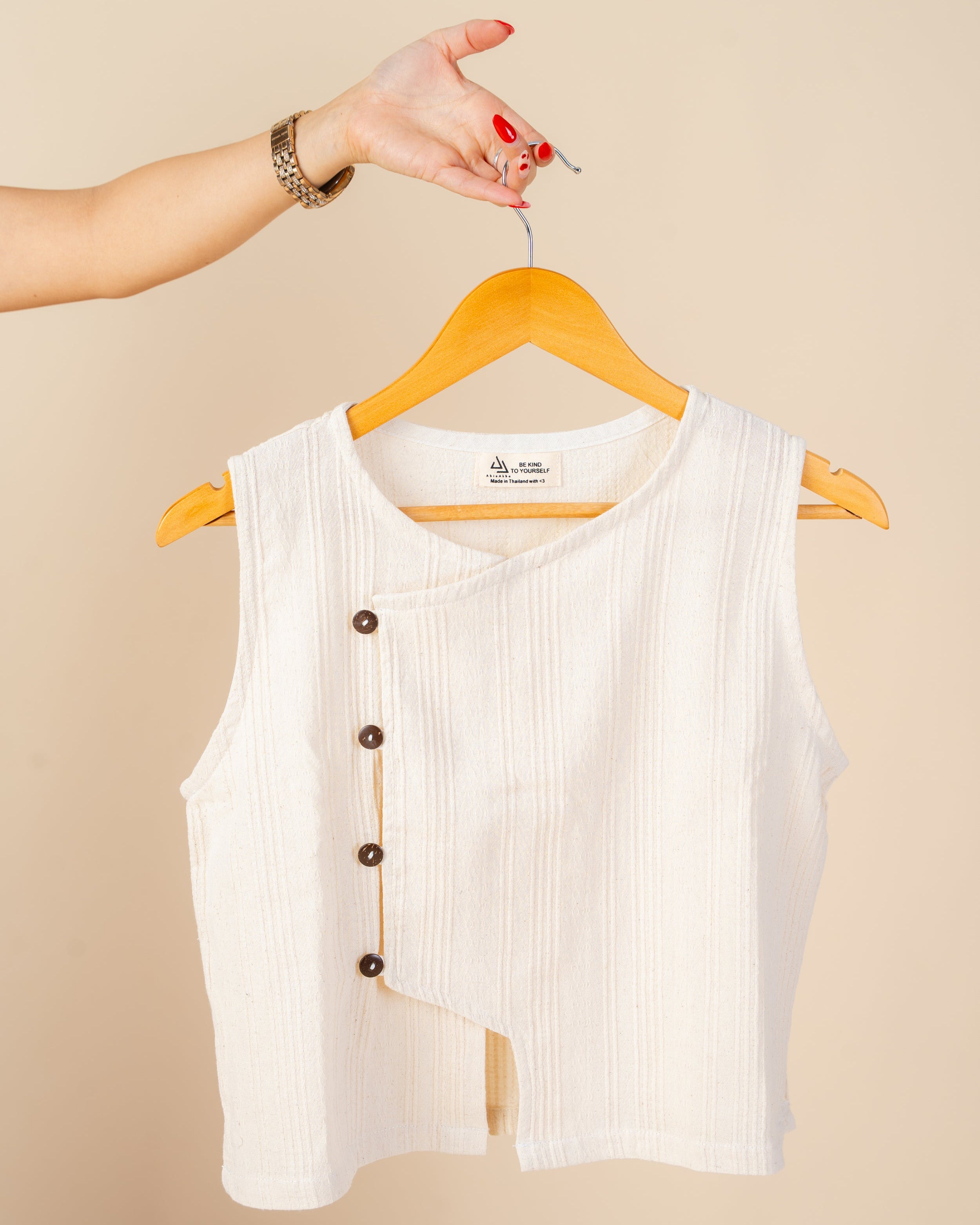 Luna Buttoned Daydream Top