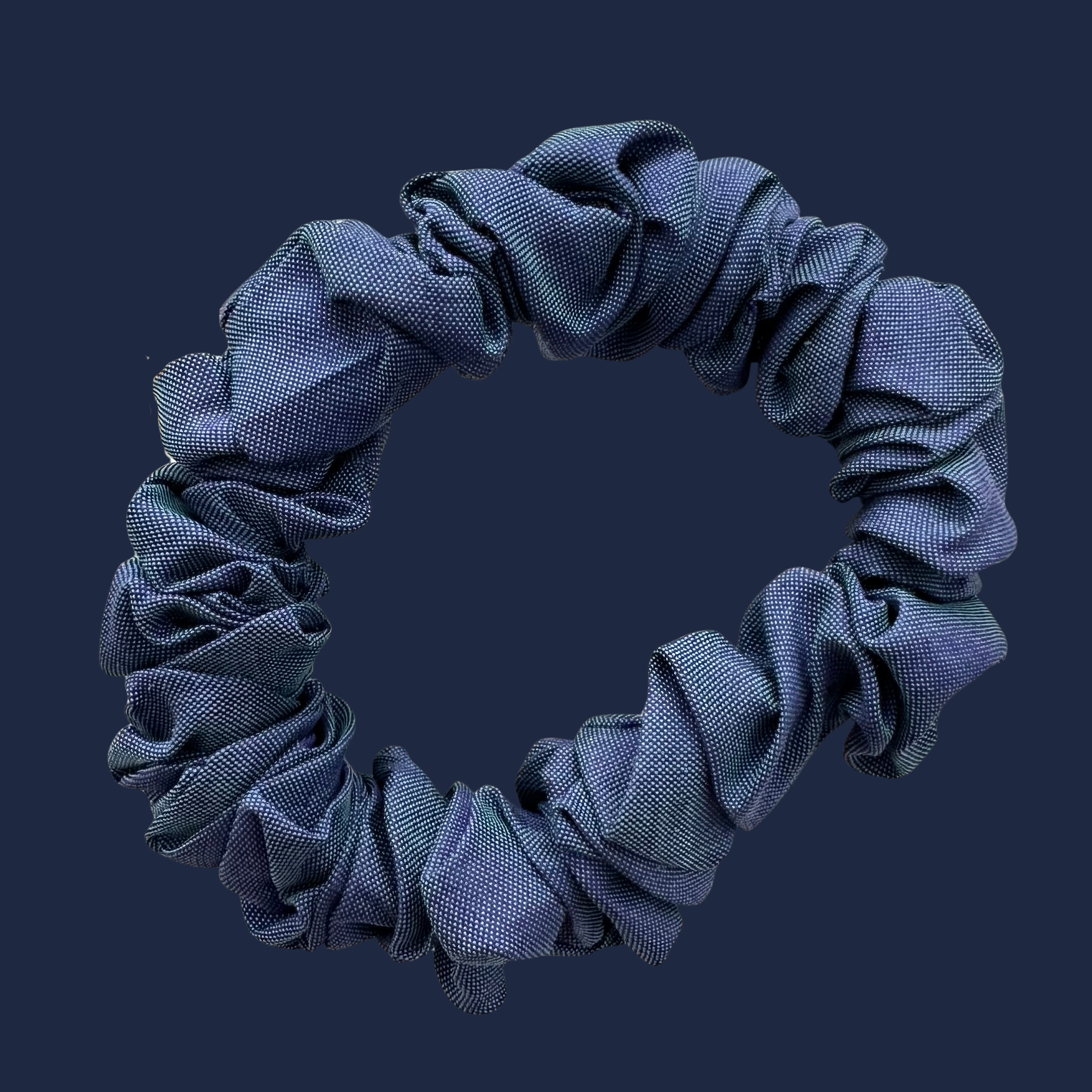 Silk Slim Scrunchie- Bella