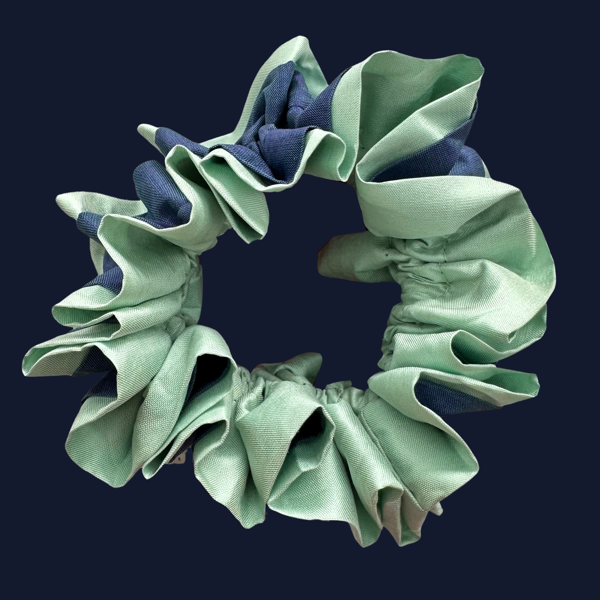 Silk  Bloom Scrunchie- Flavia