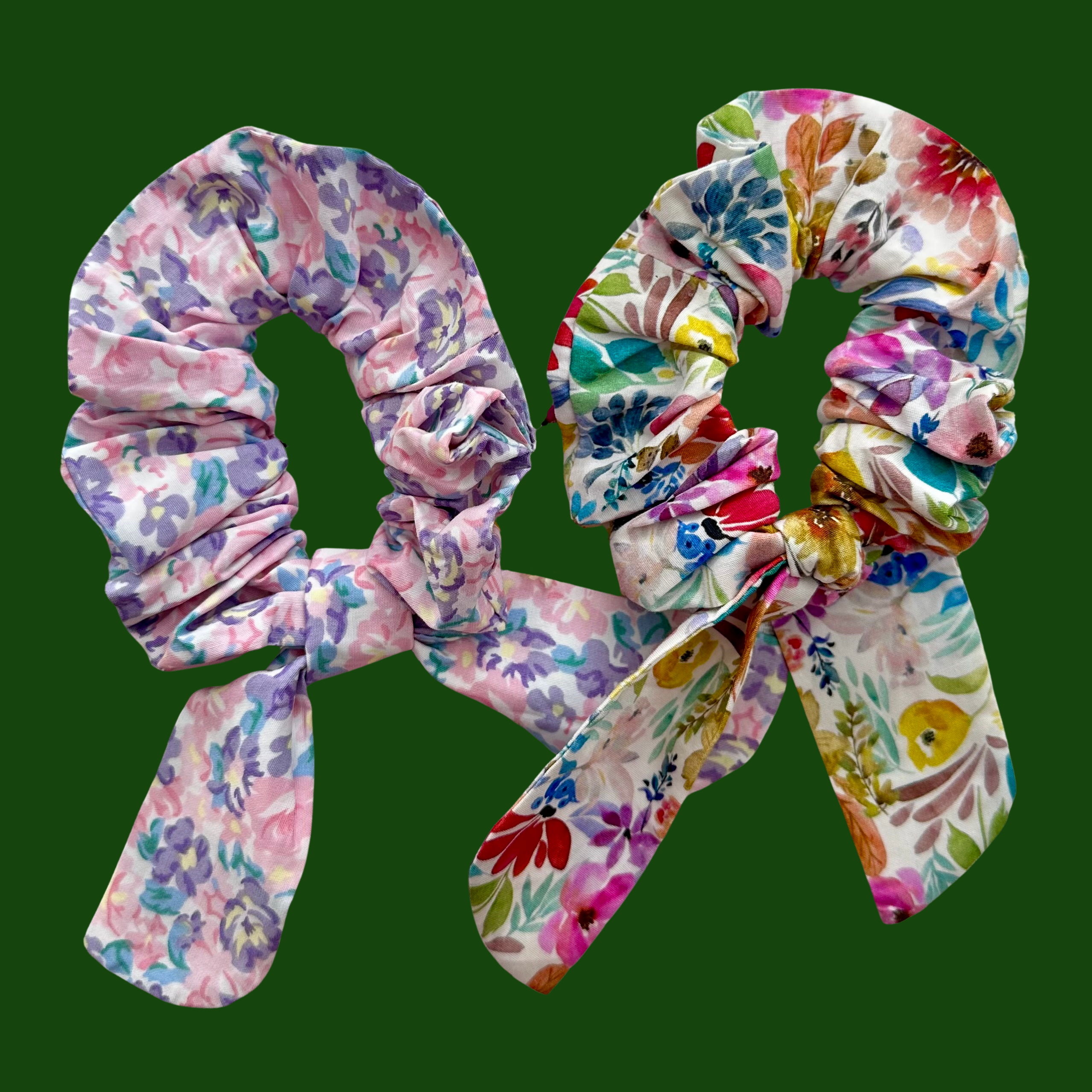 Petite Bow  Scrunchie- Juliette
