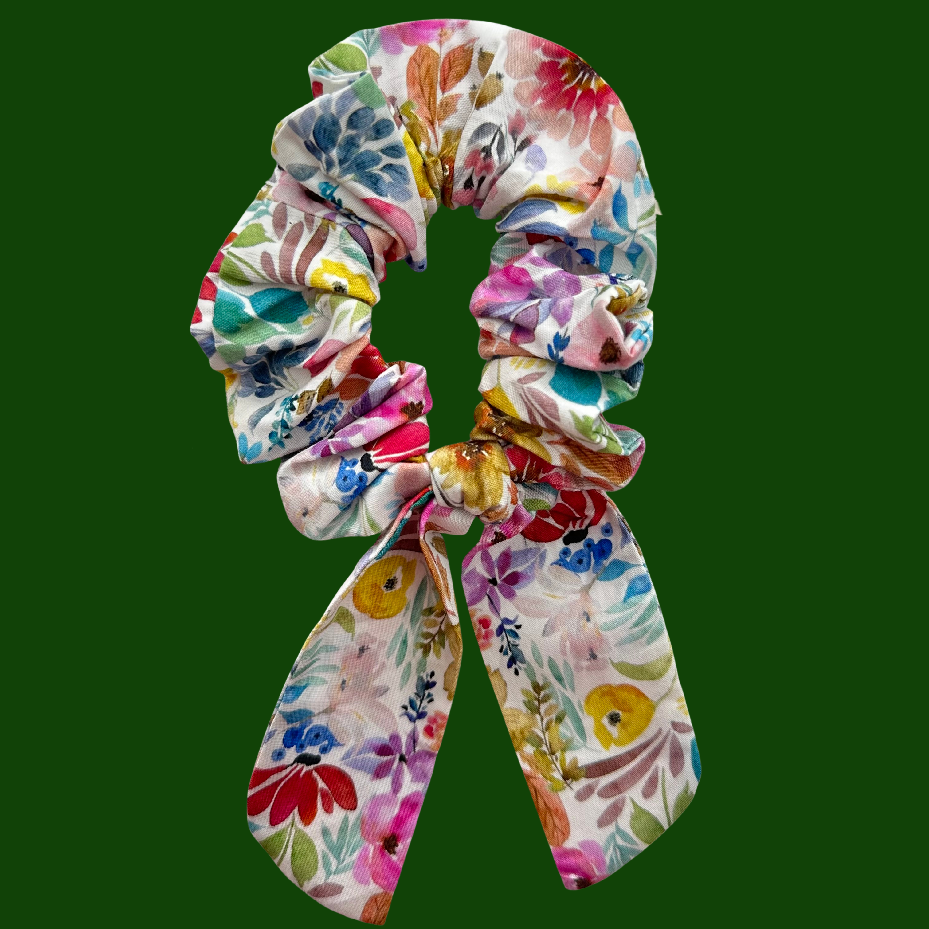 Petite Bow  Scrunchie- Mila