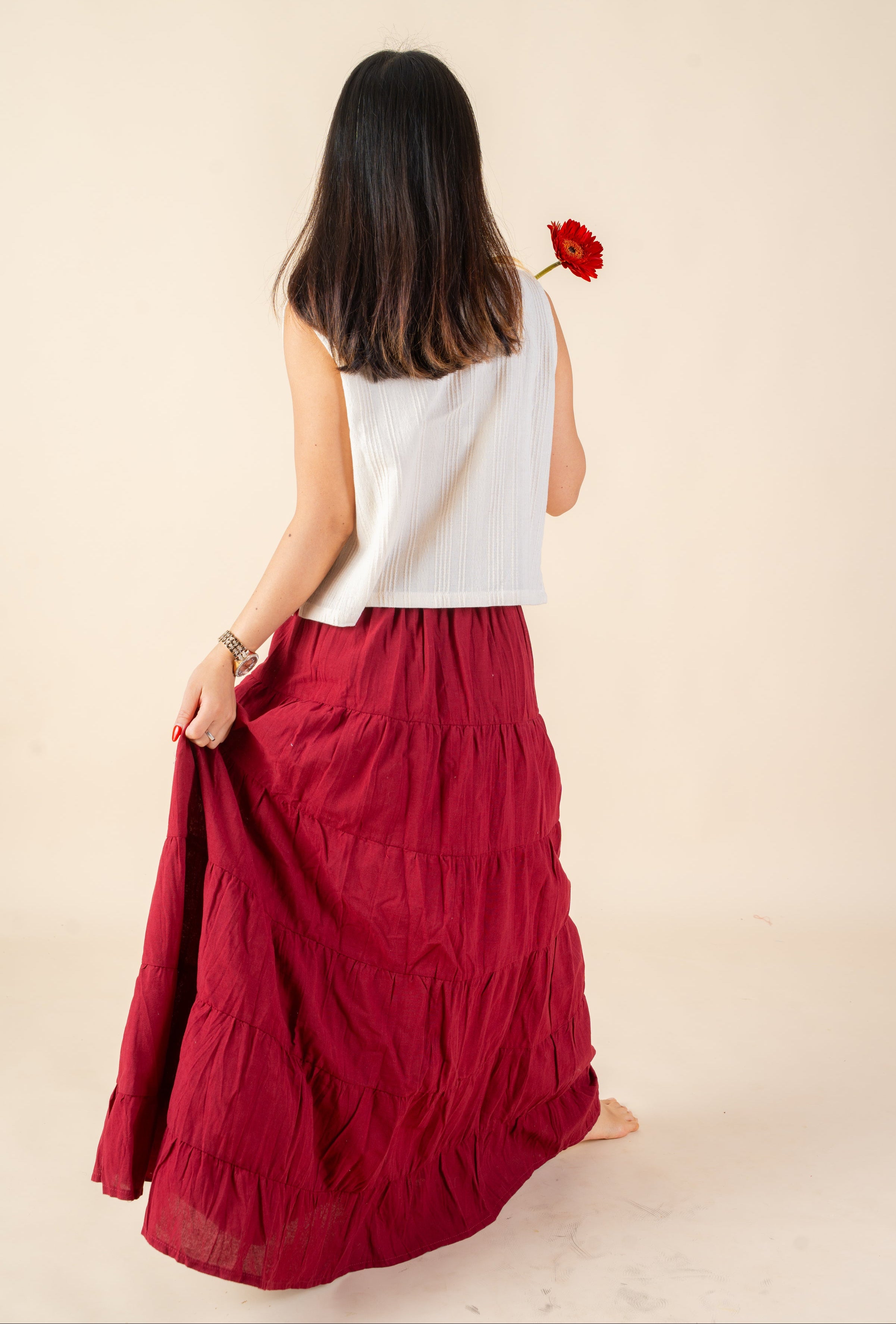 Luna Buttoned Daydream Top