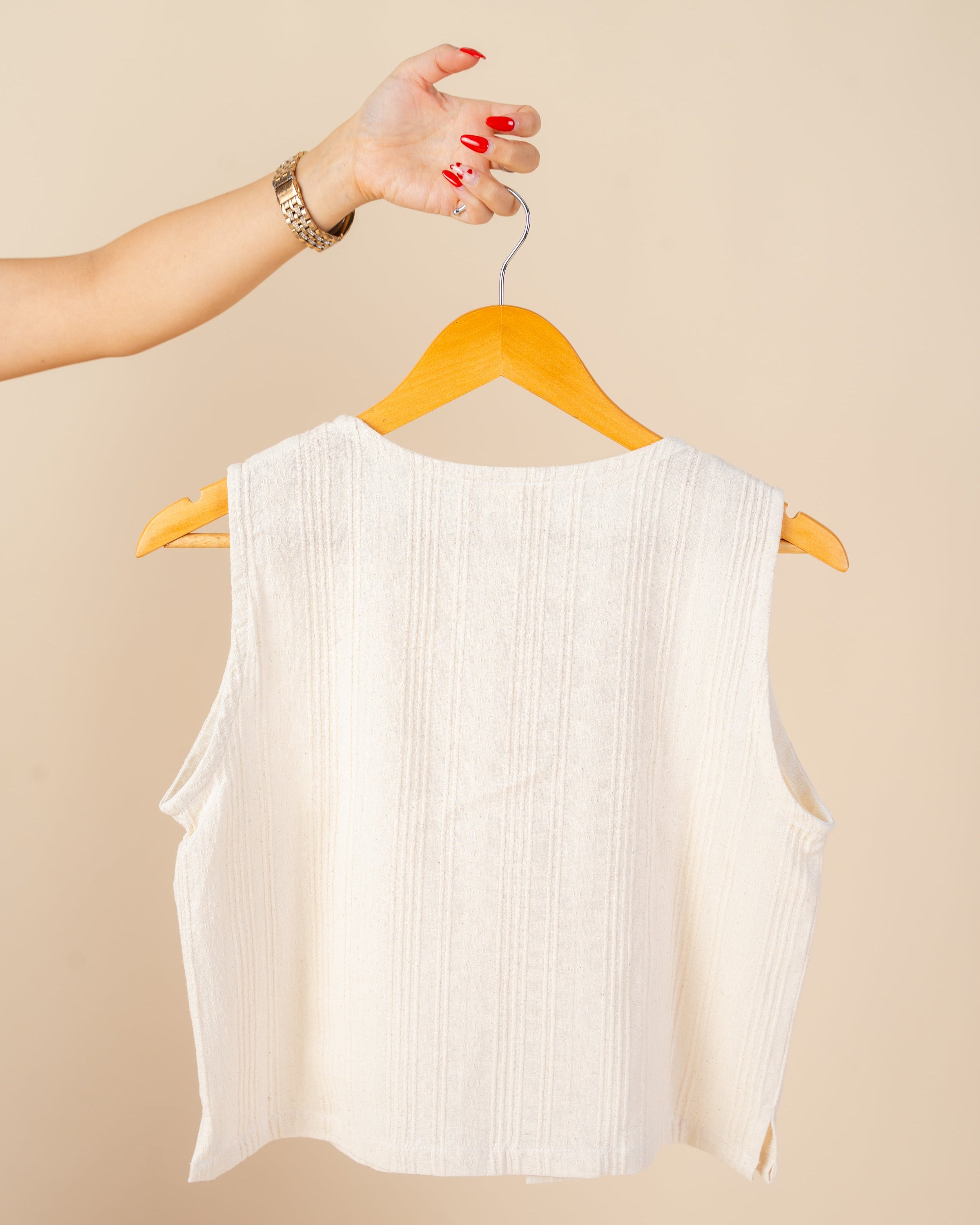 Luna Buttoned Daydream Top